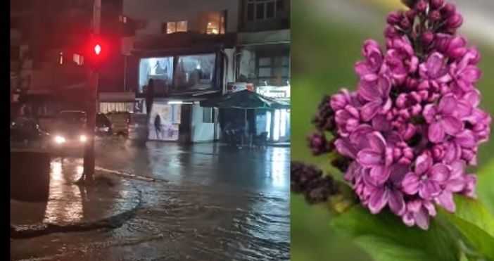 52 л кв м е количеството дъжд в Сандански за изминалите 48