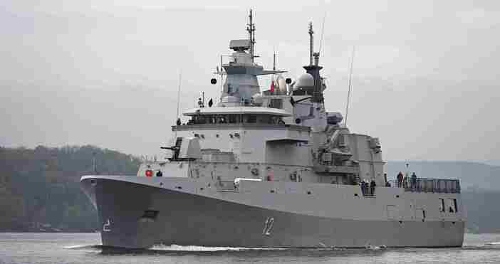 Снимки Министерство на отбранатаВ района на Варненския залив и определените