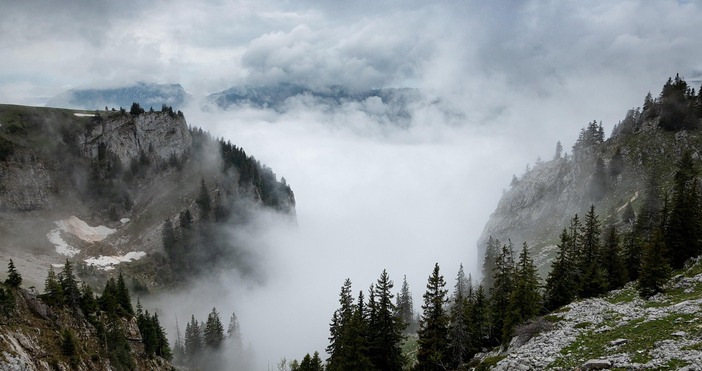 Не е добро времето в планините и не се препоръчва