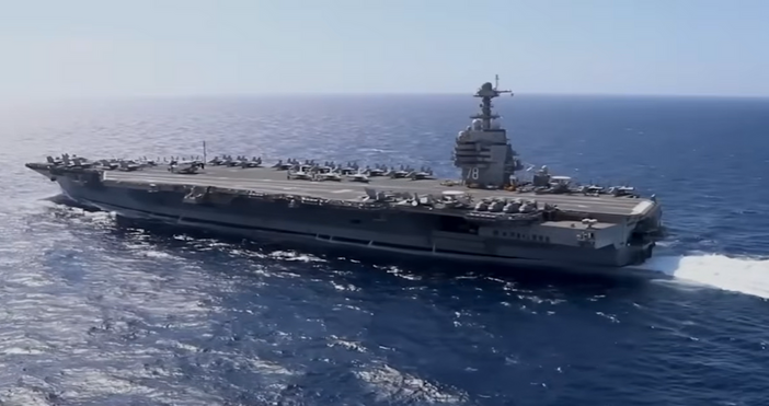 Най новият самолетоносач на САЩ който е и най големият в света