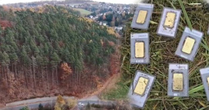 Треска за злато в предградие на Дрезден Германия след като