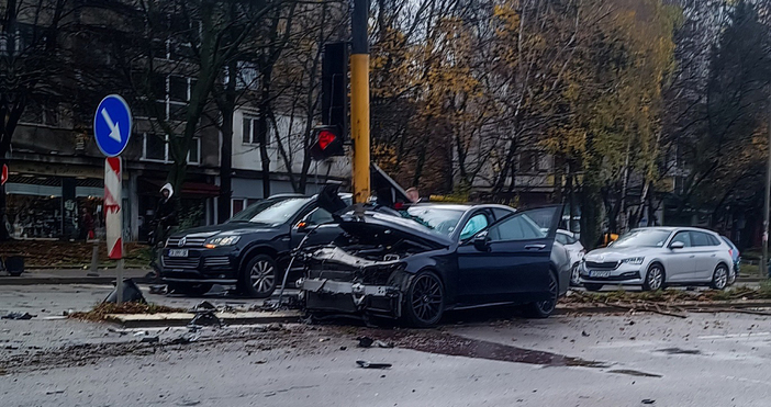 Сериозен инцидент е станал на бул Тодор Александров в София