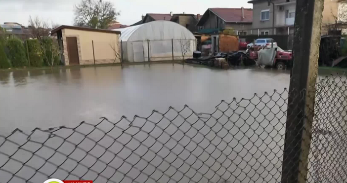 Прелялата река Язо временно застраши от наводнение Разлог В събота