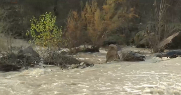 Проливните дъждове в Югозападна България през почивните дни нанесоха щети