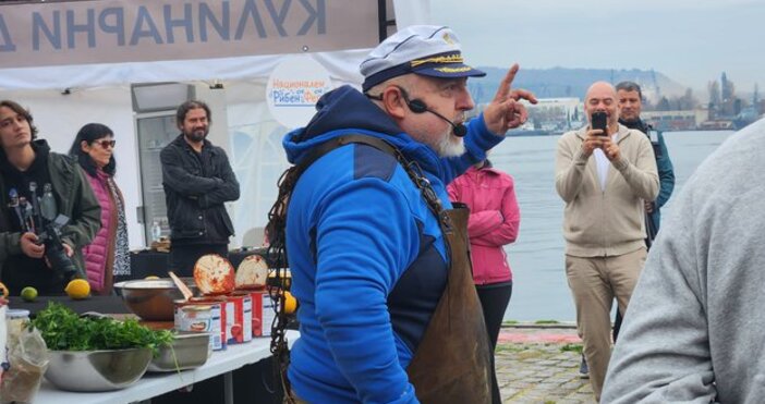 На Морска гара във Варна се провежда Национален рибен фест
