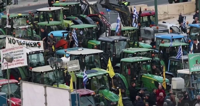 Протестиращи фермери в централна Гърция ще се съберат на протест