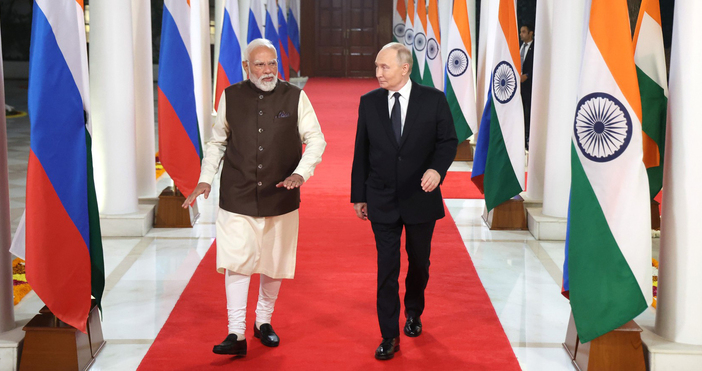 Индия и Русия се споразумяха за икономическа програма за сътрудничество