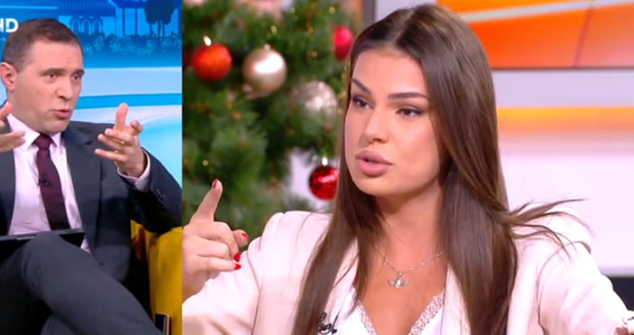 Репортерката на bTV Симона Горчева беше поставена в центъра на