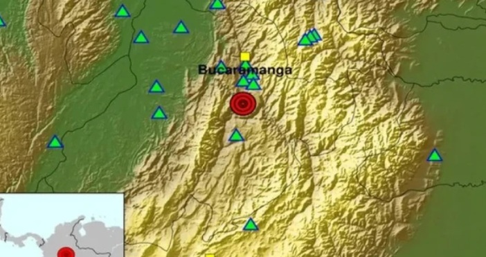Земетресение с магнитуд 5 8 по скалата на Рихтер разтърси