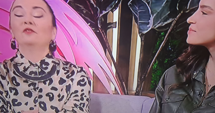 Стопкадър бТВЕксцентричната Оля Малинова изригна в ефира Водещата на Преди