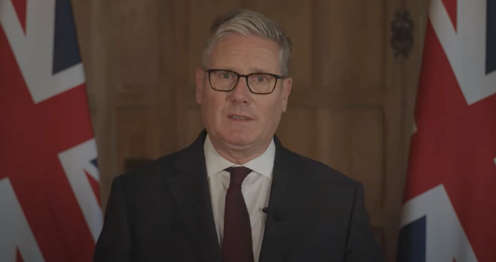 Британският премиер Киър Стармър заяви днес че Европа е застанала