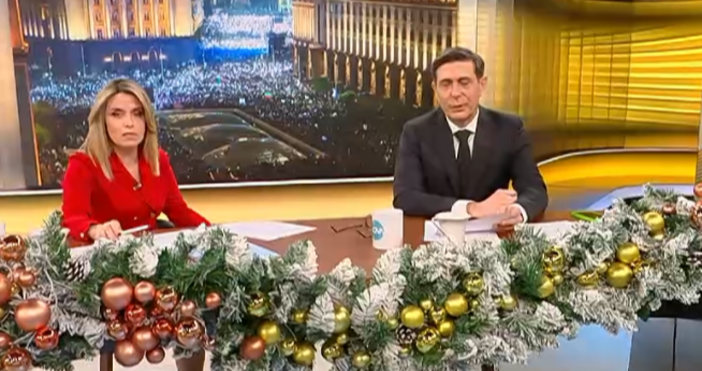 След снощните многохилядни протести в цялата страна водещите на сутрешния