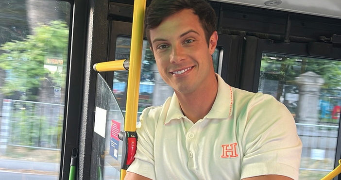 Актьорът Филип Буков който е част от активната вълна протестиращи