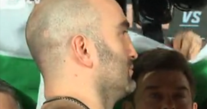 Руският боксьор Мурат Гасиев каза че победното му ляво кроше