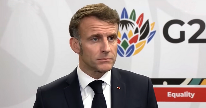 Президентите на Франция и на Кипър Еманюел Макрон и Никос