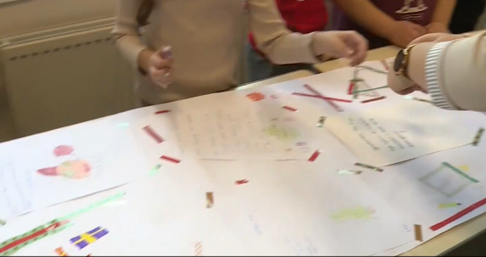 кадри БНТНай дългото писмо до Дядо Коледа написаха децата от