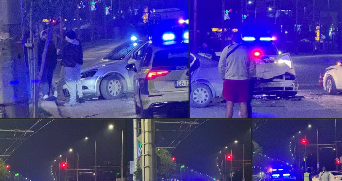 Катастрофа с пострадал в столичния квартал Дружба Един от шофьорите е