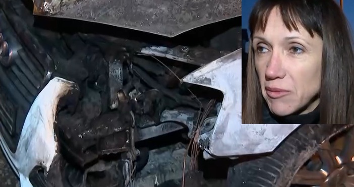 Млада жена осъмна с два подпалени автомобила в кв Филиповци