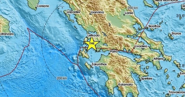 Земетресение с магнитуд 3 6 по скалата на Рихтер е