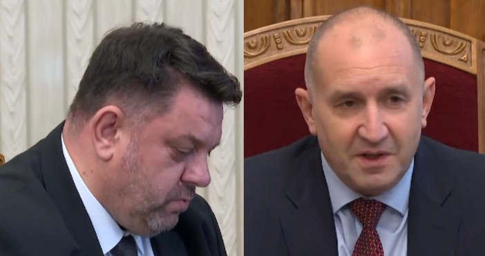 кадри Нова нюз редакттор Веселин ЗлатковПрезидентът Румен Радев посрещна БСП Обединена левица